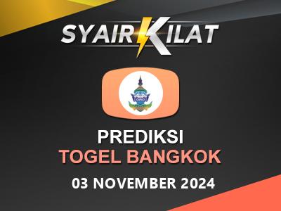 Bocoran Syair Togel Bangkok Tanggal 3 November 2024 Hari Minggu