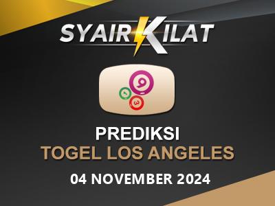 Bocoran Syair Togel Los Angeles Tanggal 4 November 2024 Hari Senin