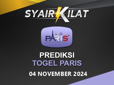 Bocoran Syair Togel Paris Tanggal 4 November 2024 Hari Senin