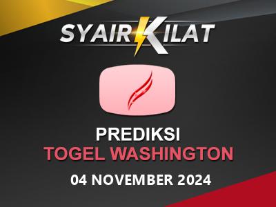 Bocoran Syair Togel Washington Tanggal 4 November 2024 Hari Senin